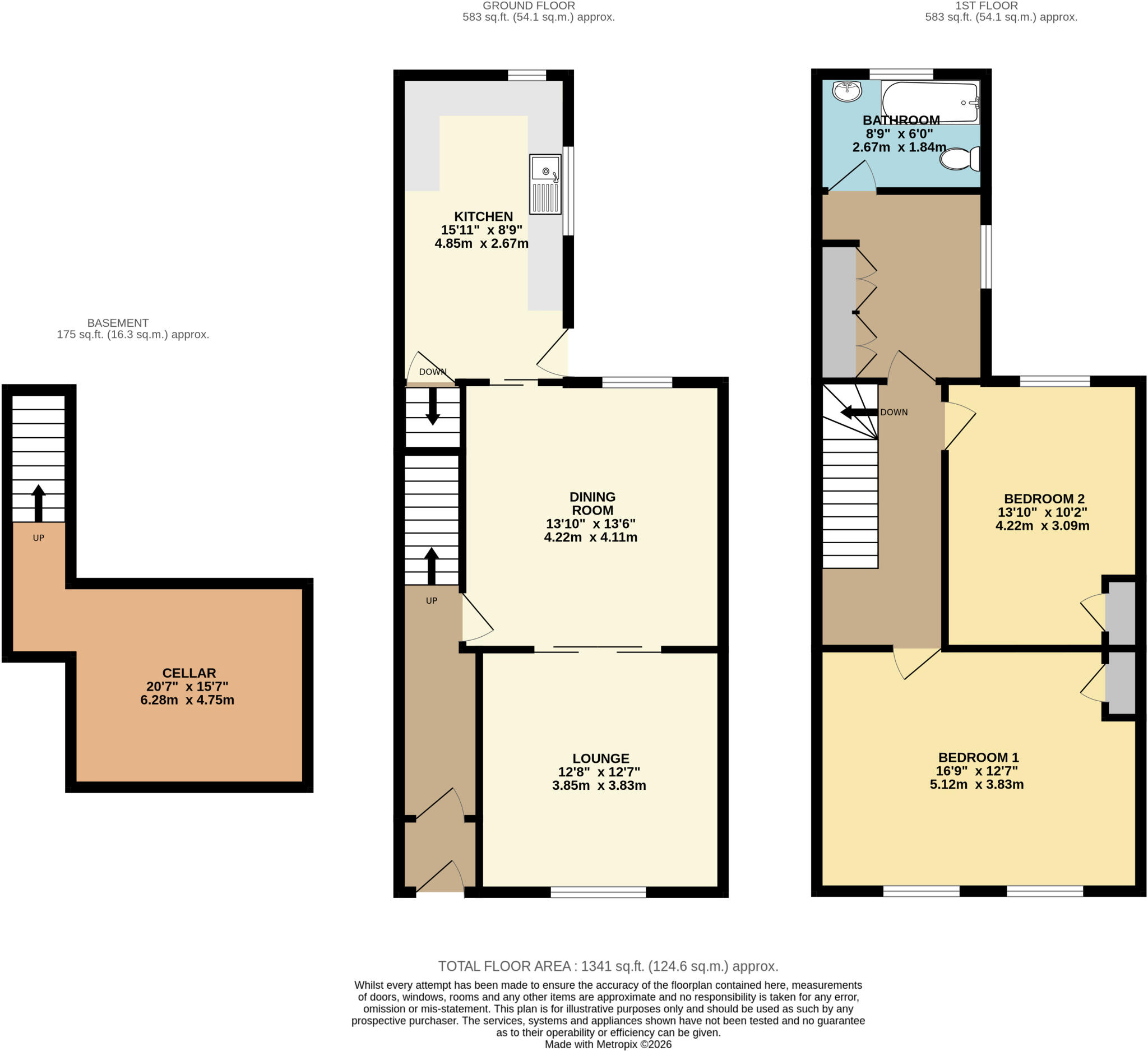 Spital Terrace, Gainsborough, Lincolnshire, DN21 floorplan