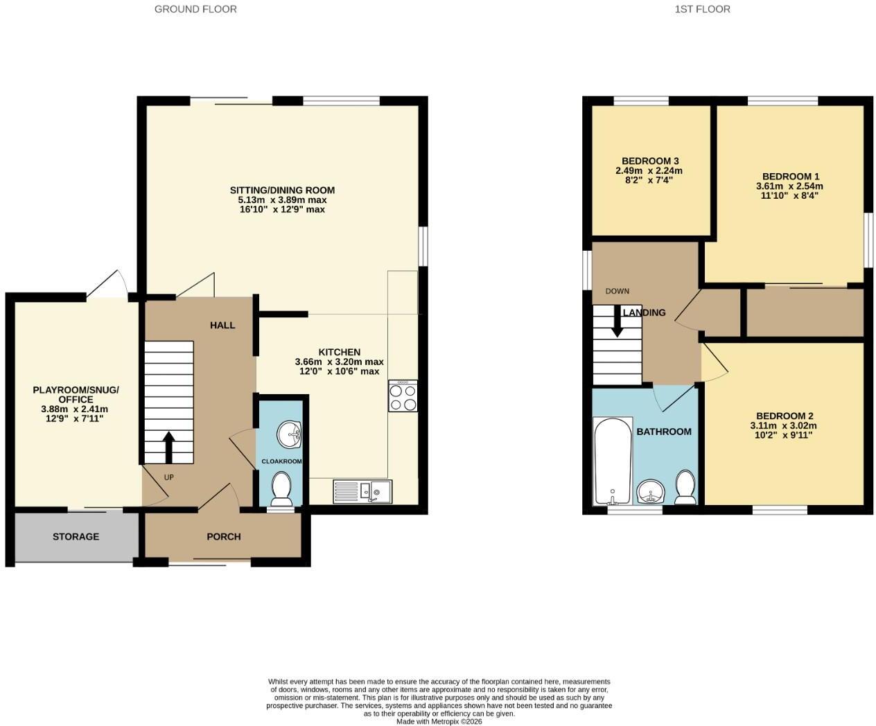 Copse Close, Bury St. Edmunds floorplan