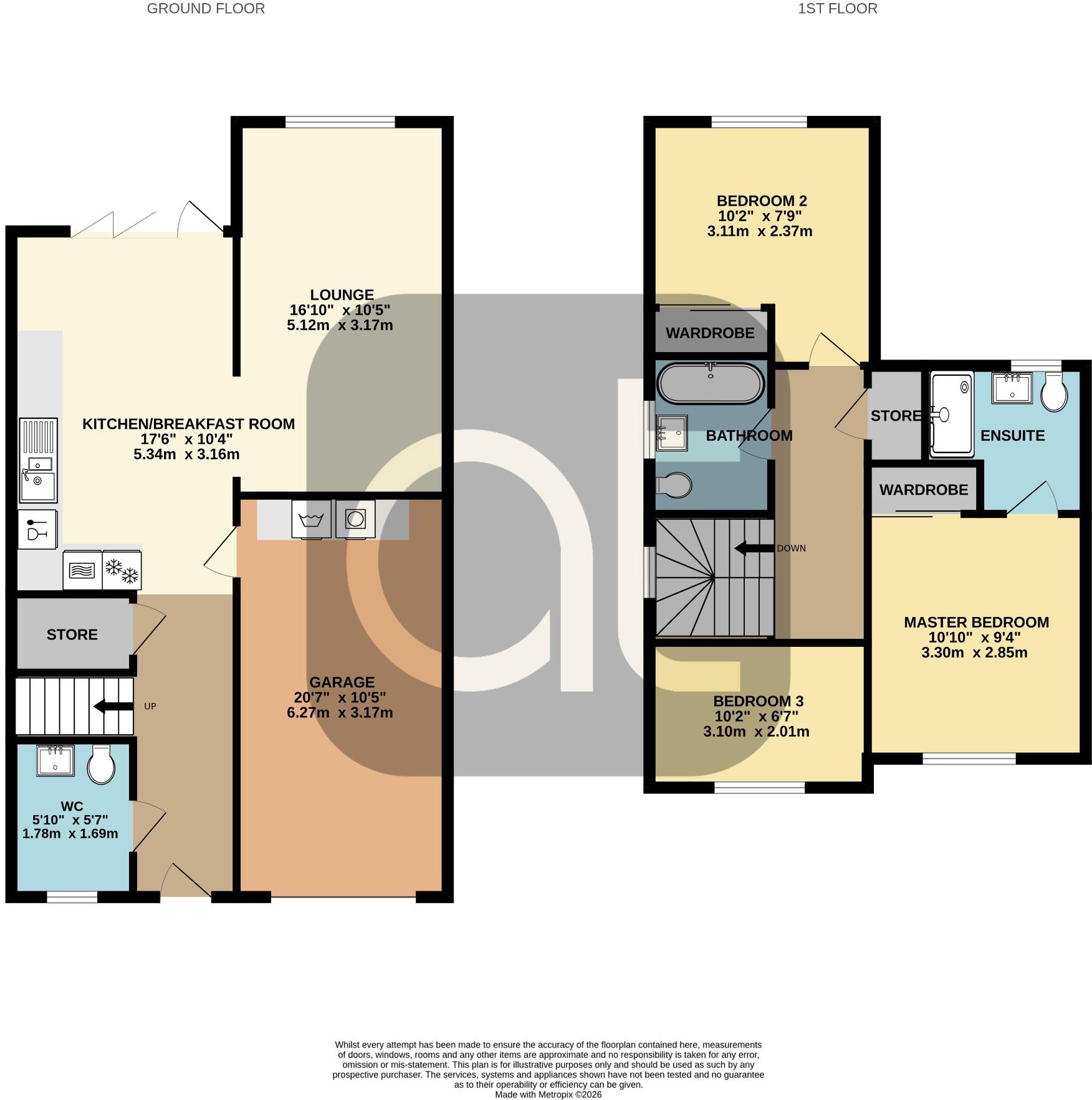 11 Hendry Avenue, Denny, Falkirk, FK6 5ET floorplan