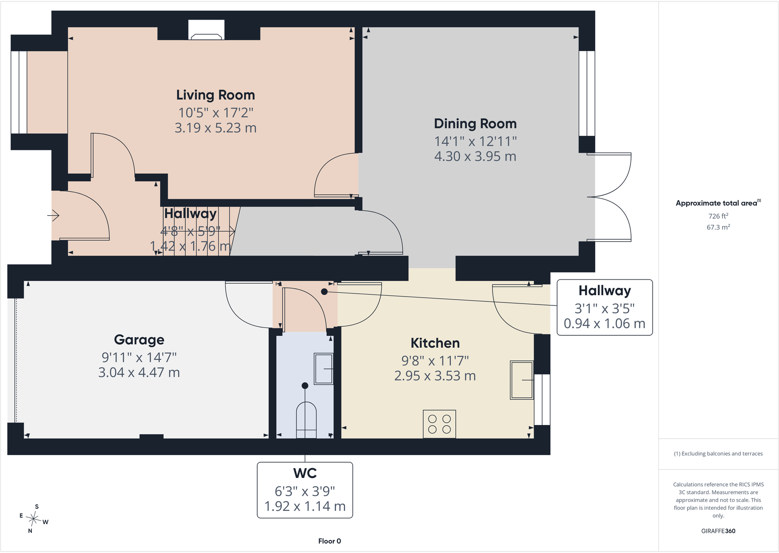 Tewkesbury Road, Longford, Gloucester, GL2 9BE floorplan
