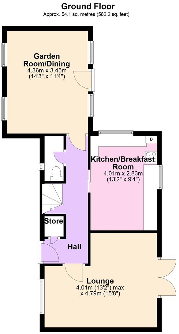 21, Woodfields, Christleton floorplan