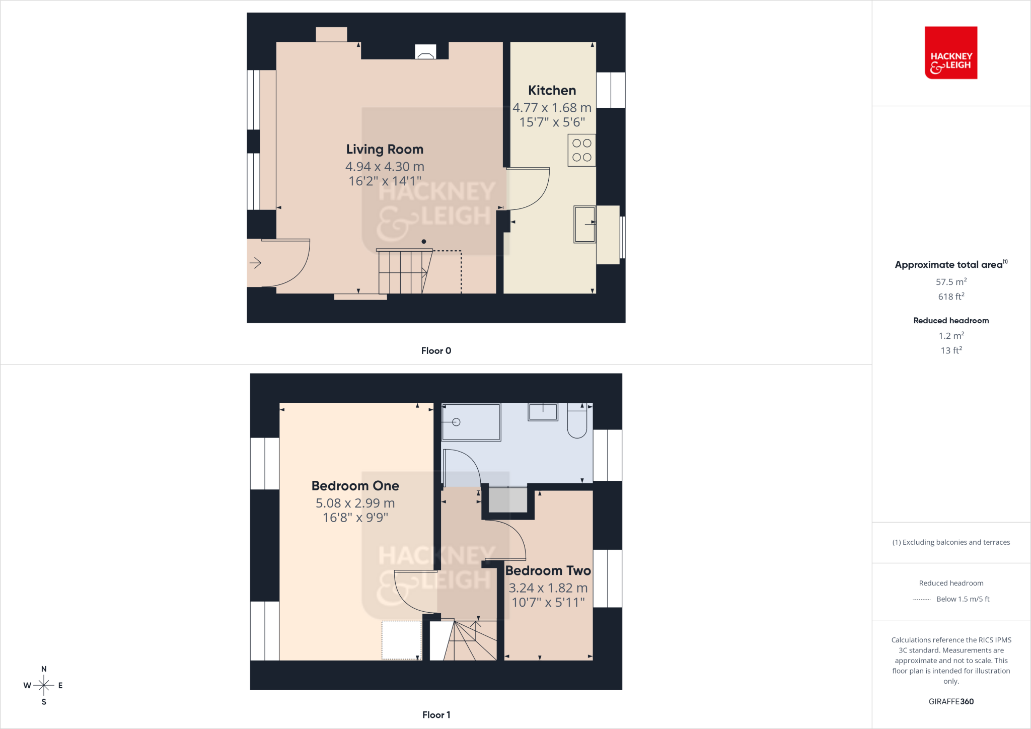 Sunny Nook, Hornby Road, Wray, LA2 8QN  floorplan