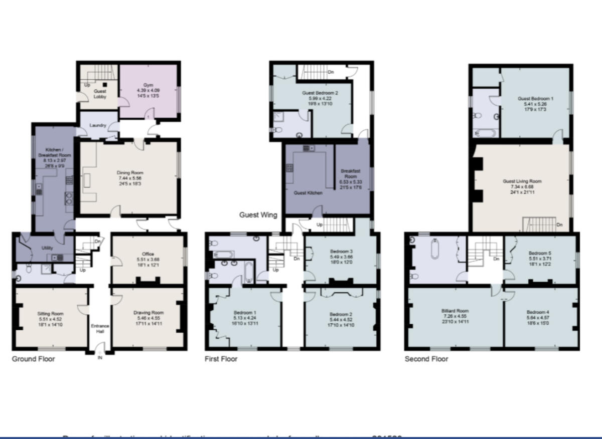 Baddiley Hall Lane, Nantwich, CW5 8 floorplan