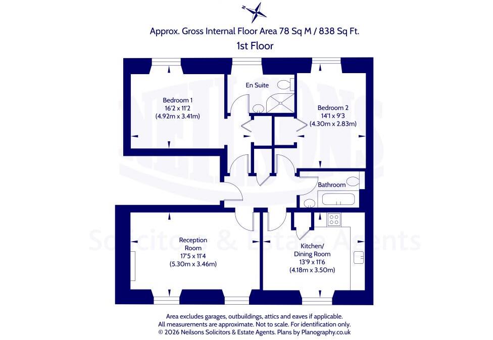 102/3 Willowbrae Road, Edinburgh, EH8 7HW floorplan