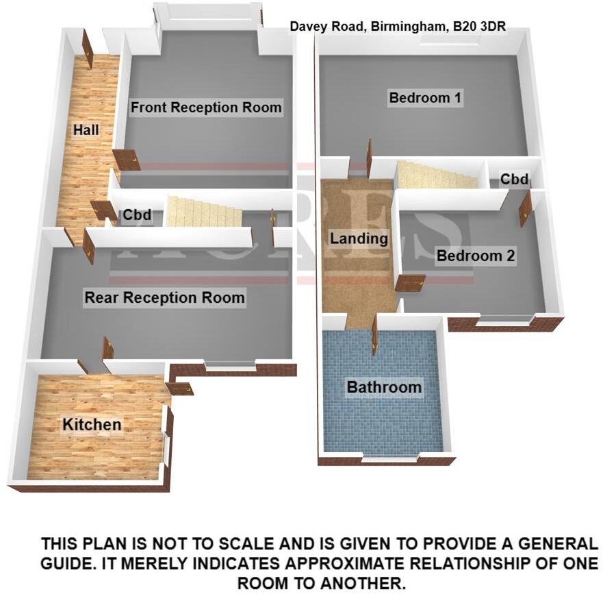 Davey Road, Handsworth, Birmingham floorplan