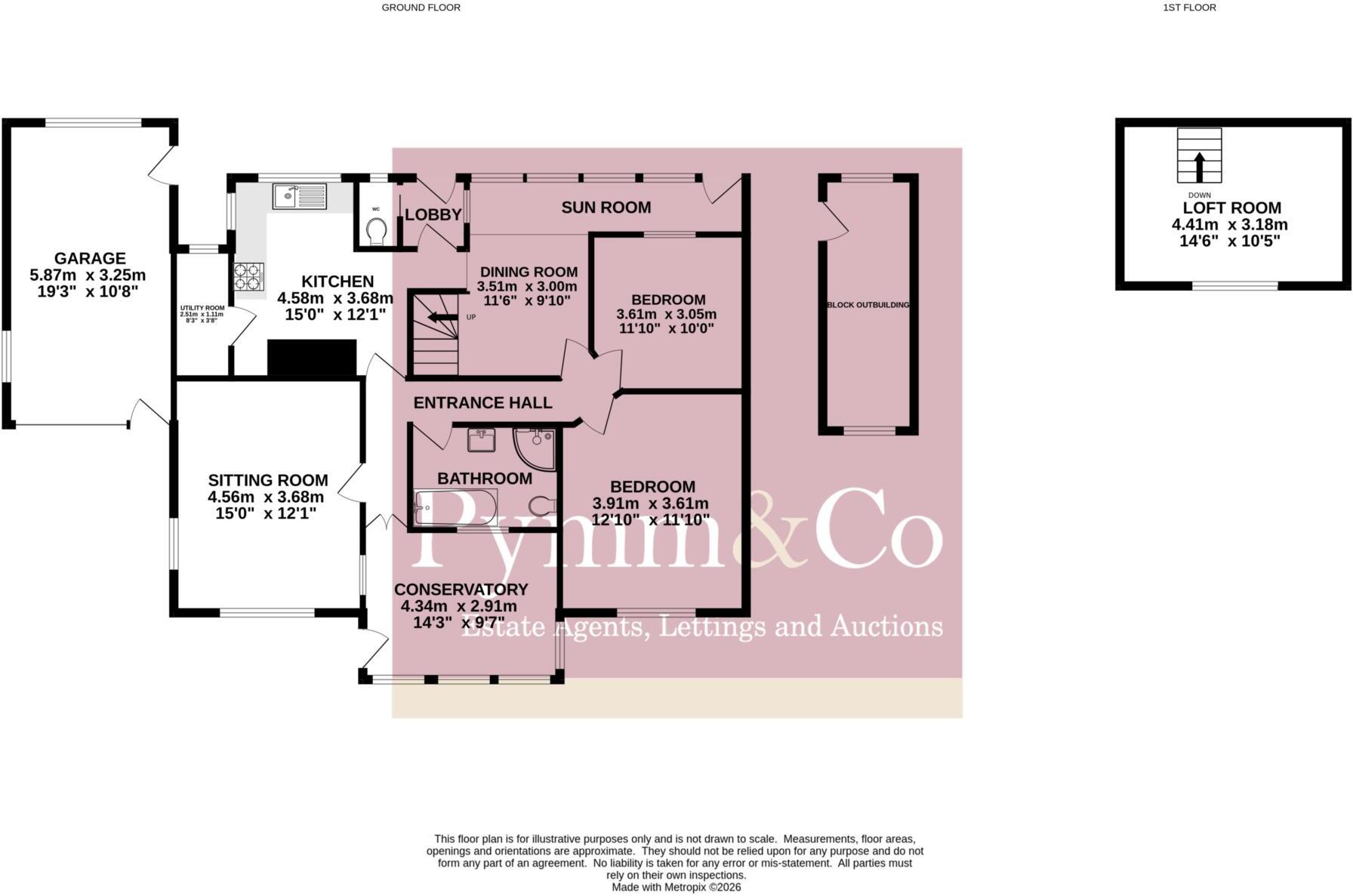 St Austins Grove, Sheringham floorplan