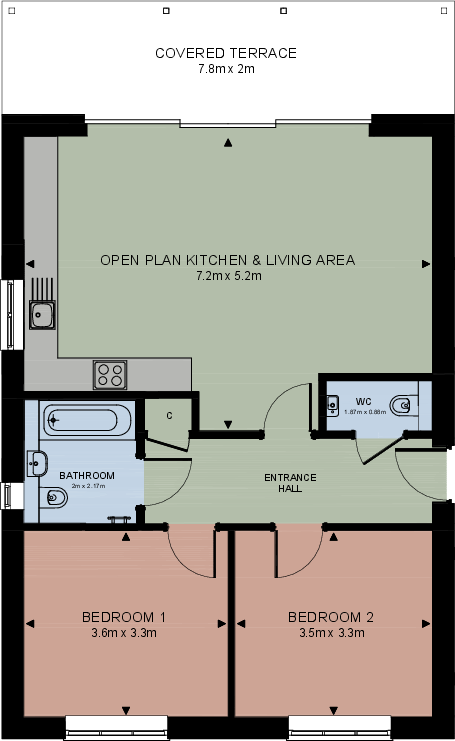 2 floorplan