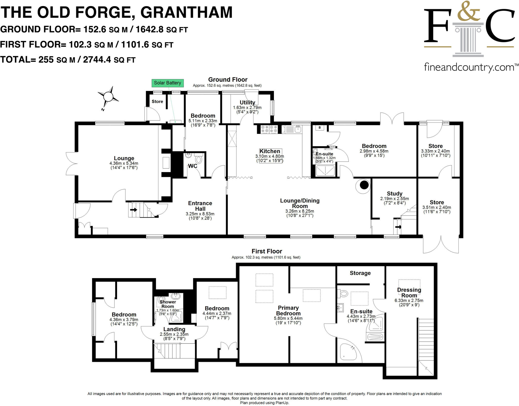 Hall Lane, Harrowby, Grantham, NG31 floorplan