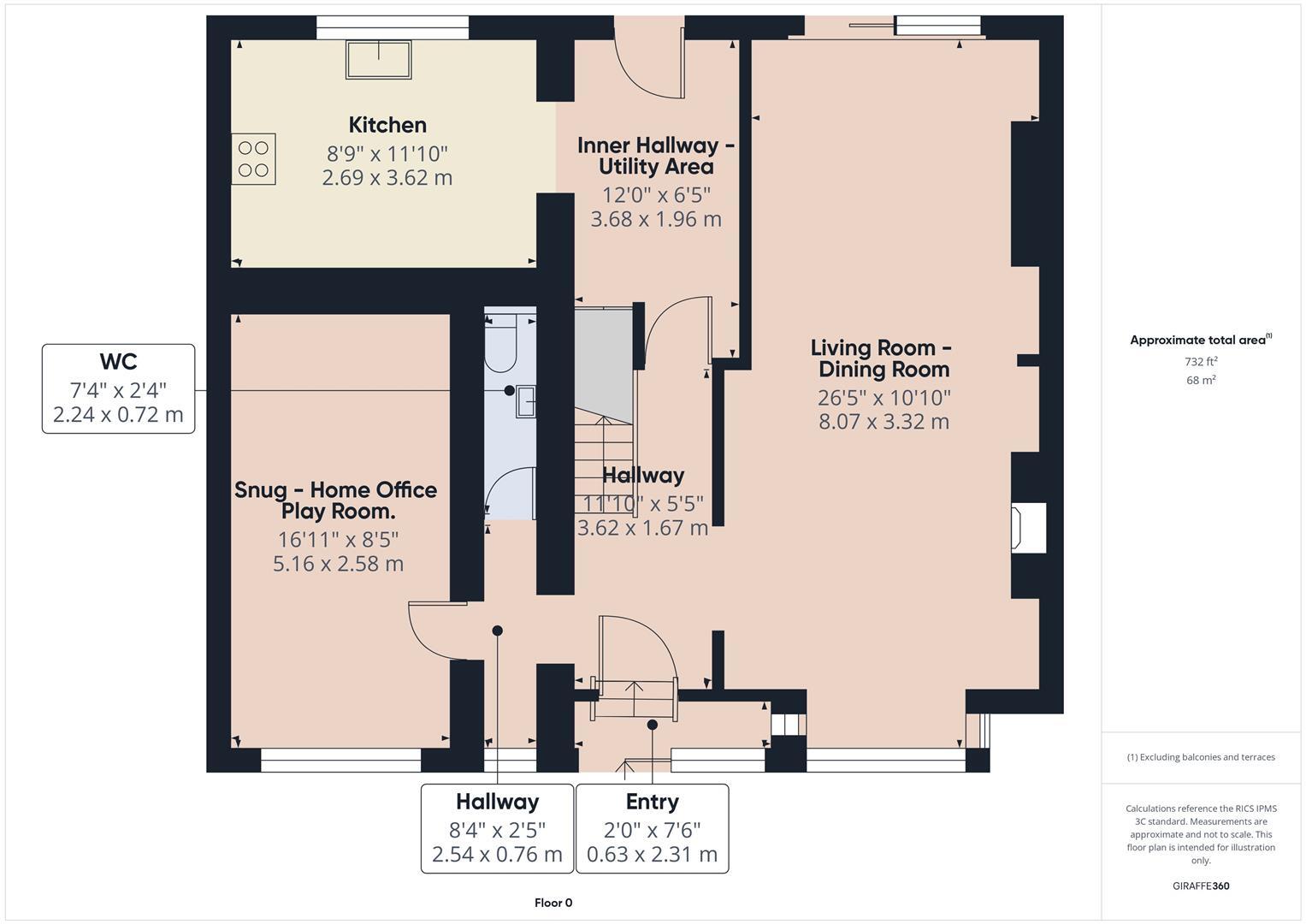 Rickman Hill, Coulsdon floorplan