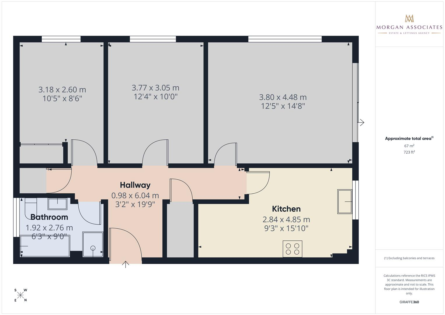 Central Cheltenham, GL50 floorplan