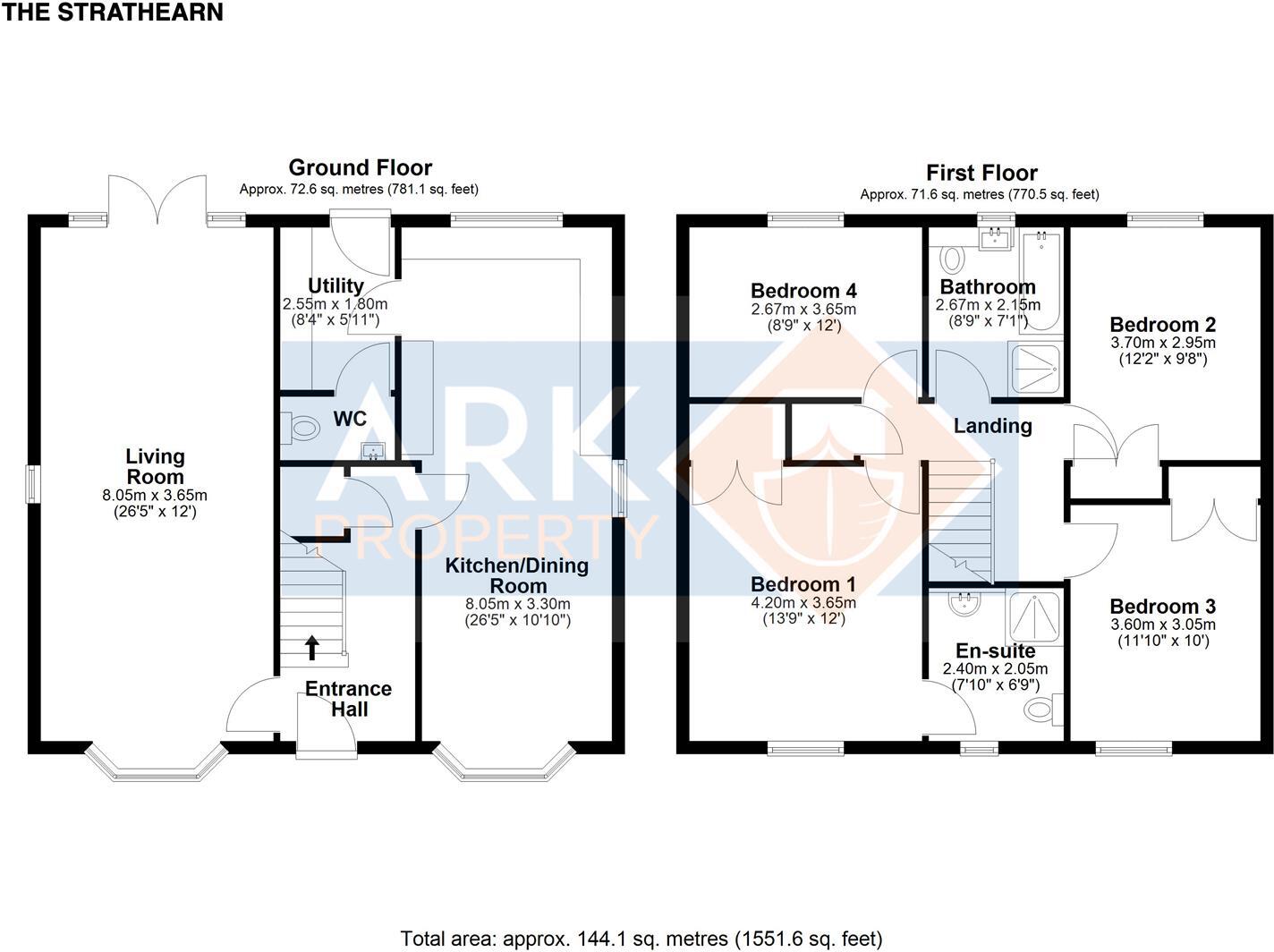 Plot 26, The Strathearn, Gleneagles Drive, Woodhall Spa floorplan