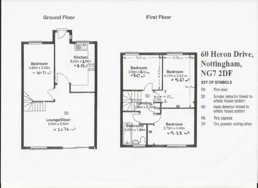Heron Drive, Nottingham floorplan
