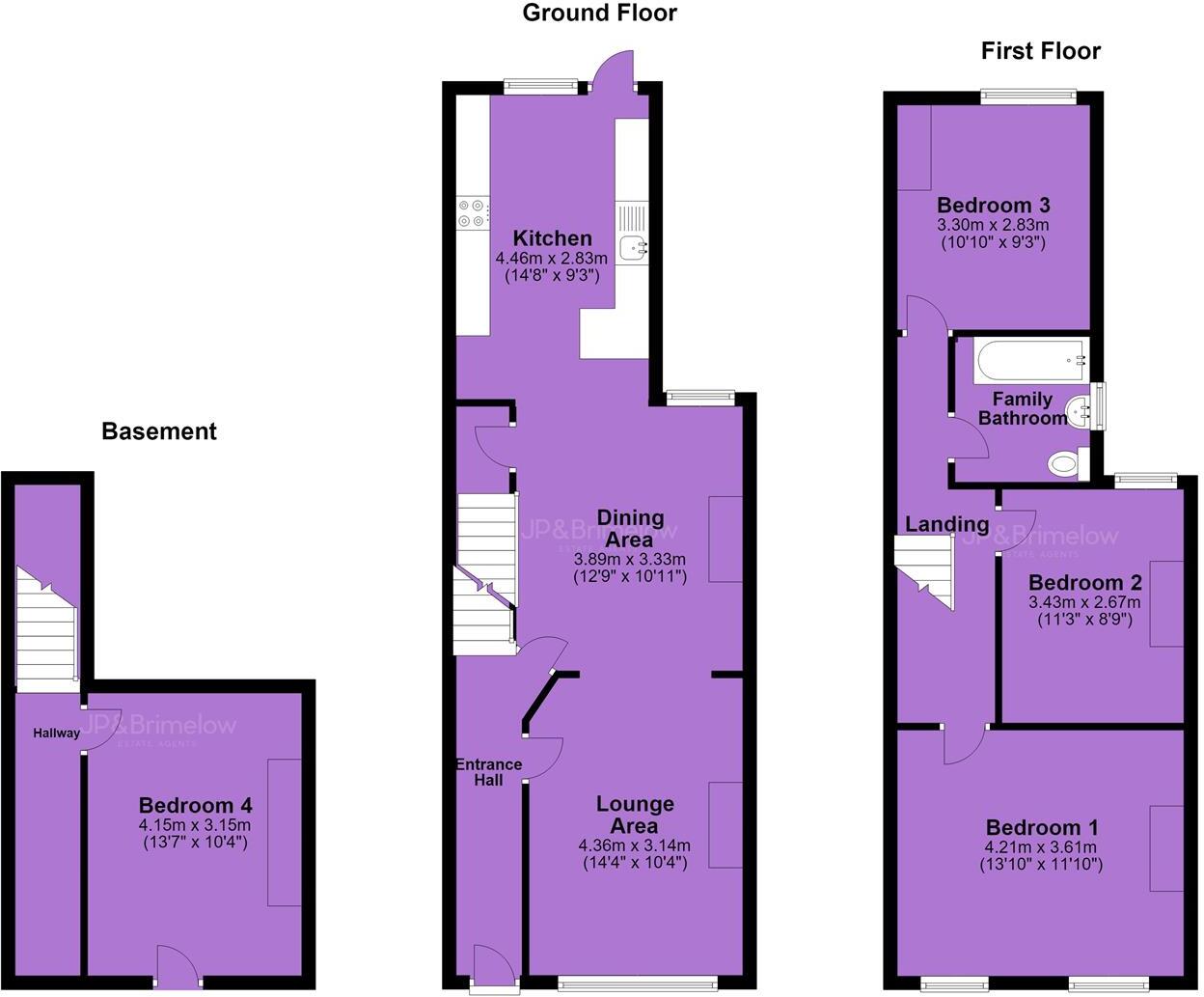 Walter Street, Old Trafford floorplan