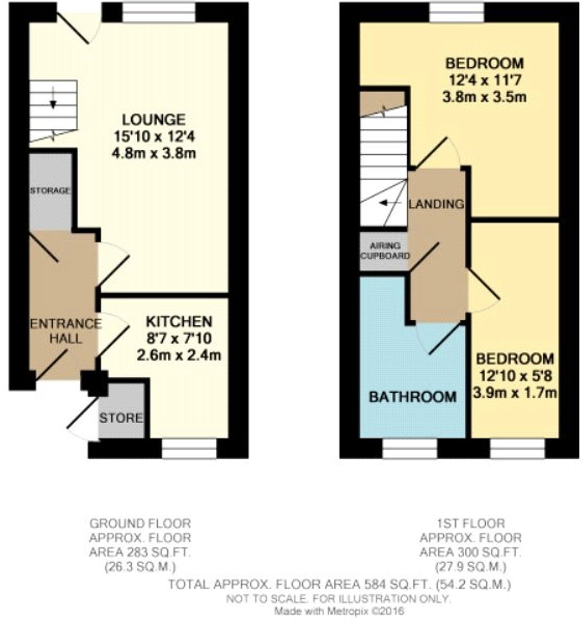20, Kings Loade, Bridgnorth, WV16 floorplan