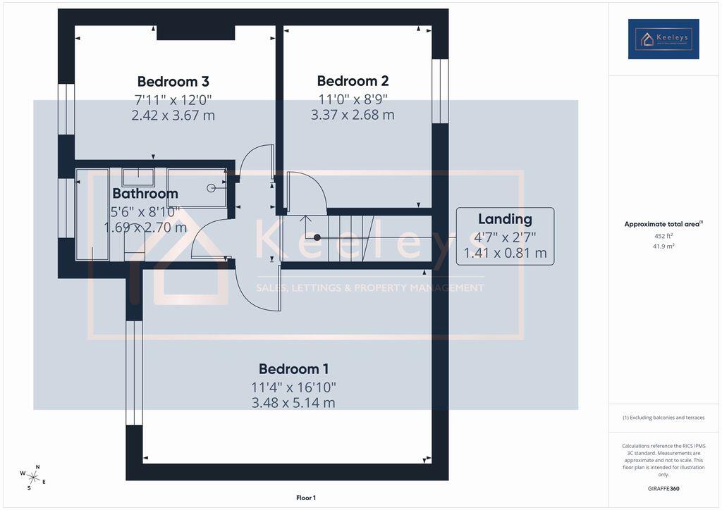 Mereside, Soham, ELY, Cambridgeshire, CB7 floorplan