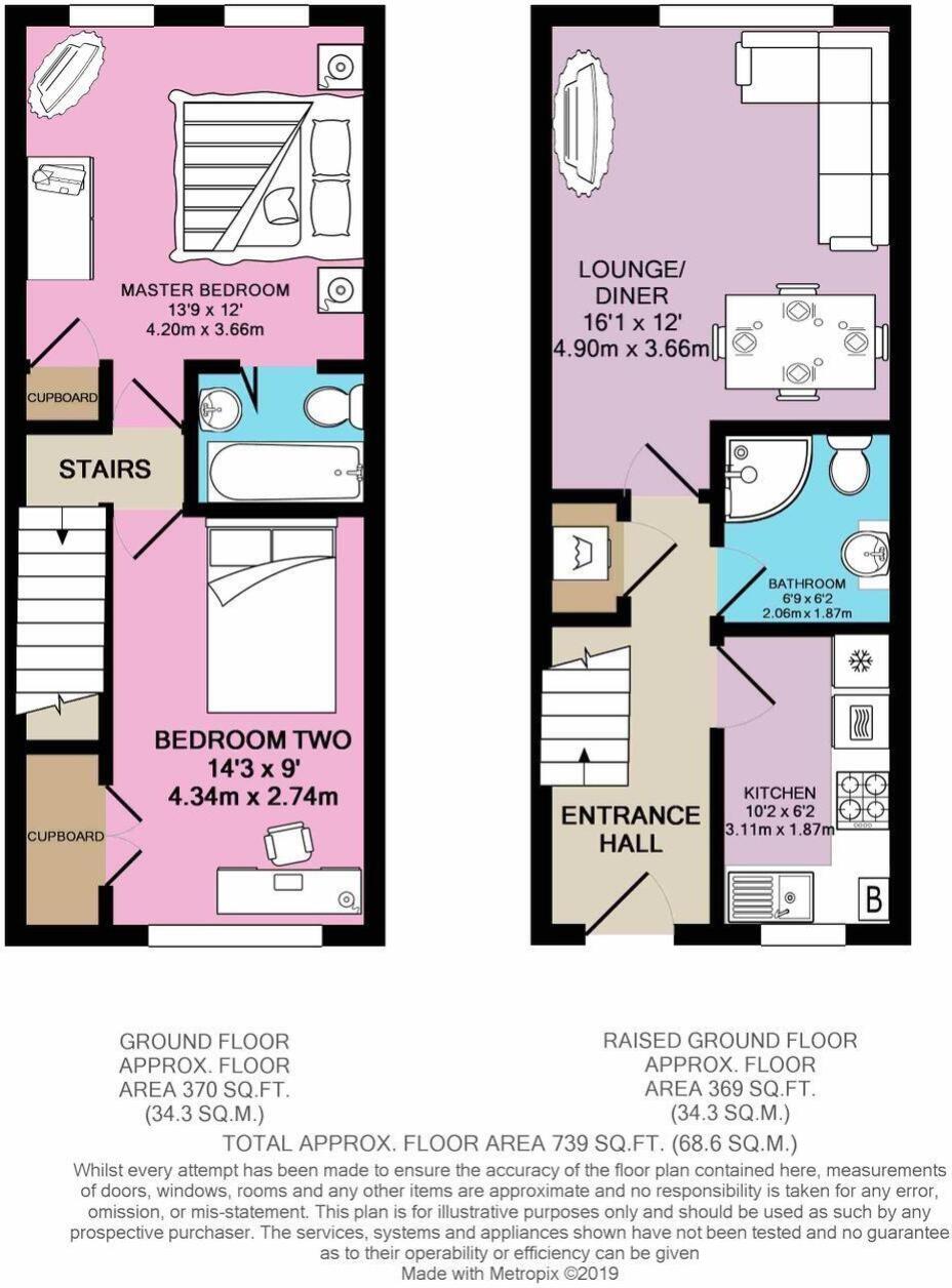 10 Cedar Court Road, Cheltenham floorplan