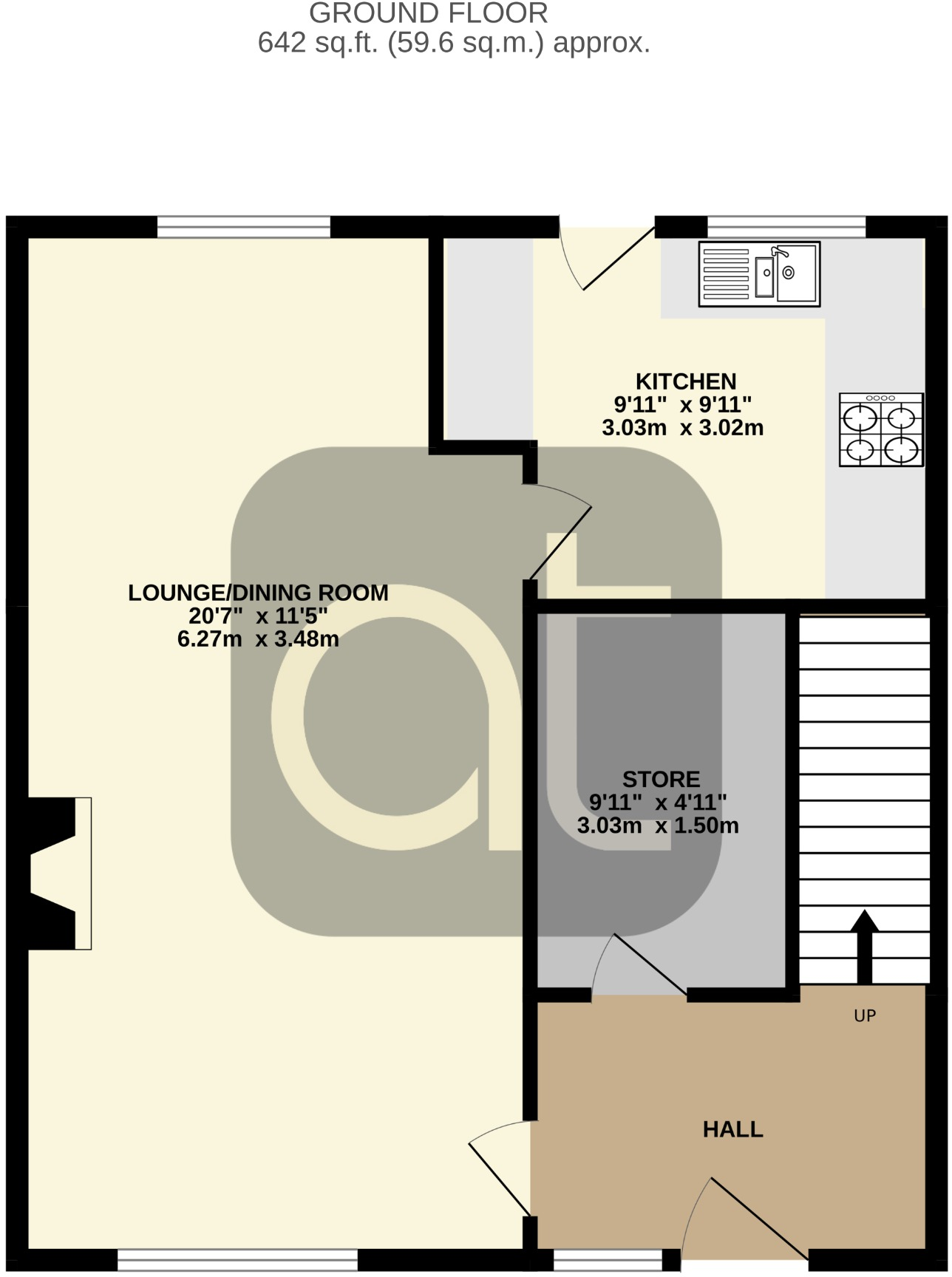 5 St. Andrews Court, Larbert, Falkirk, FK5 4PQ floorplan