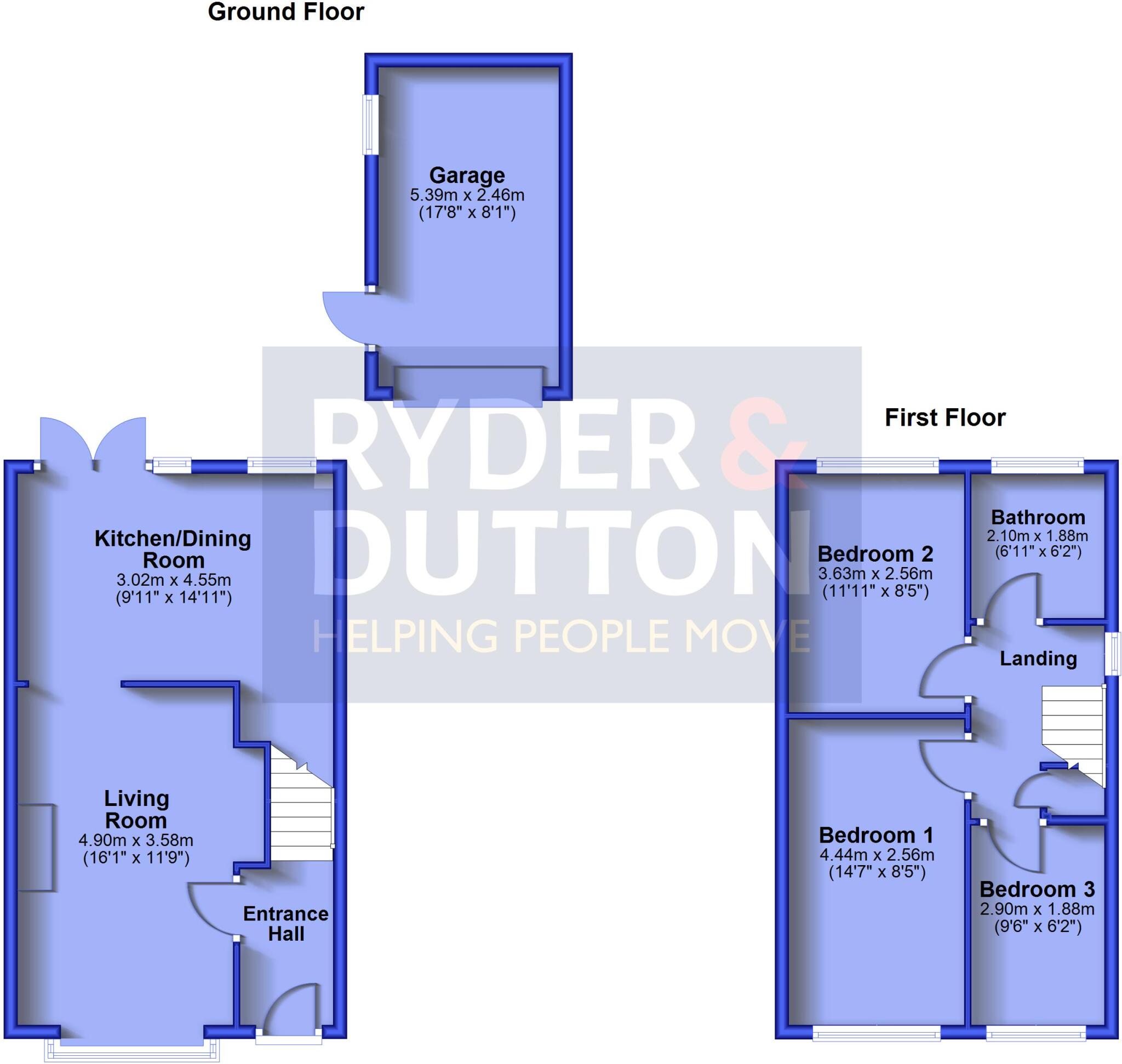 Ashfield Drive, Halifax, West Yorkshire, HX3 floorplan
