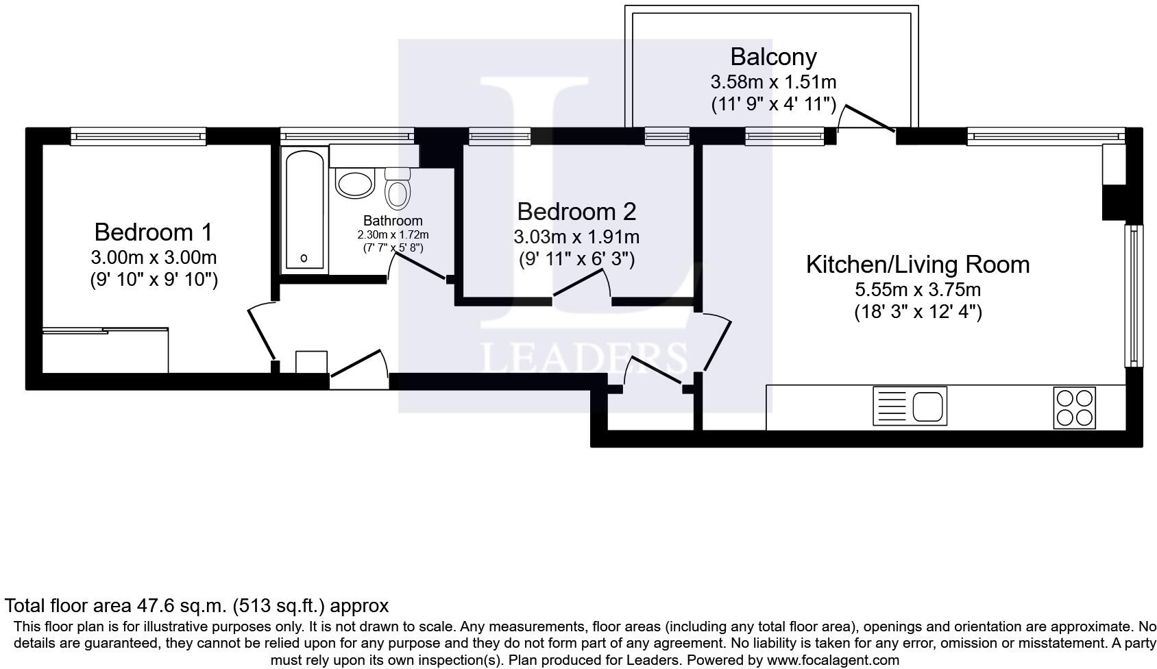 Prime House, Challenge Court, KT22 floorplan