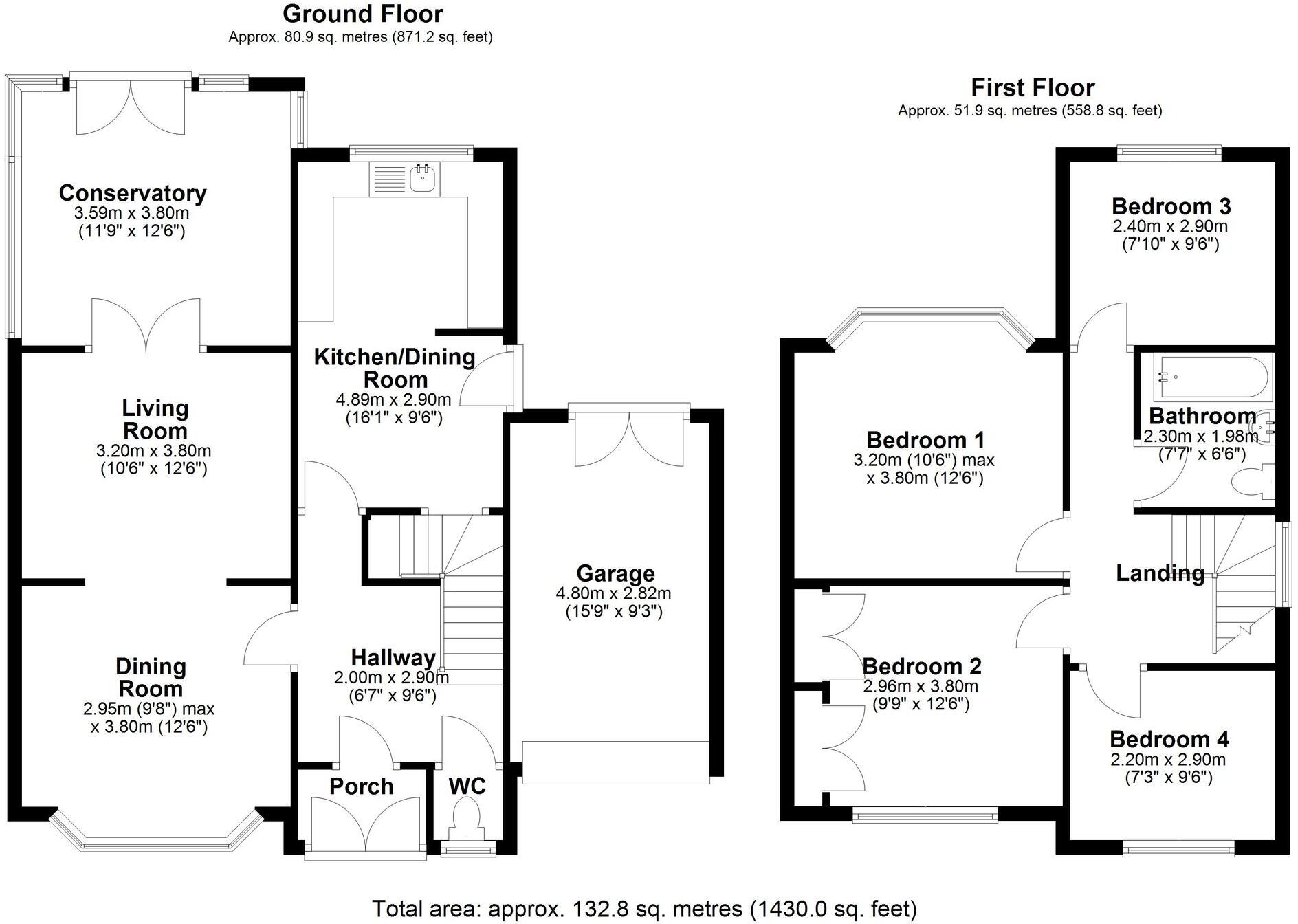 Swann Lane, Cheadle Hulme, SK8 floorplan