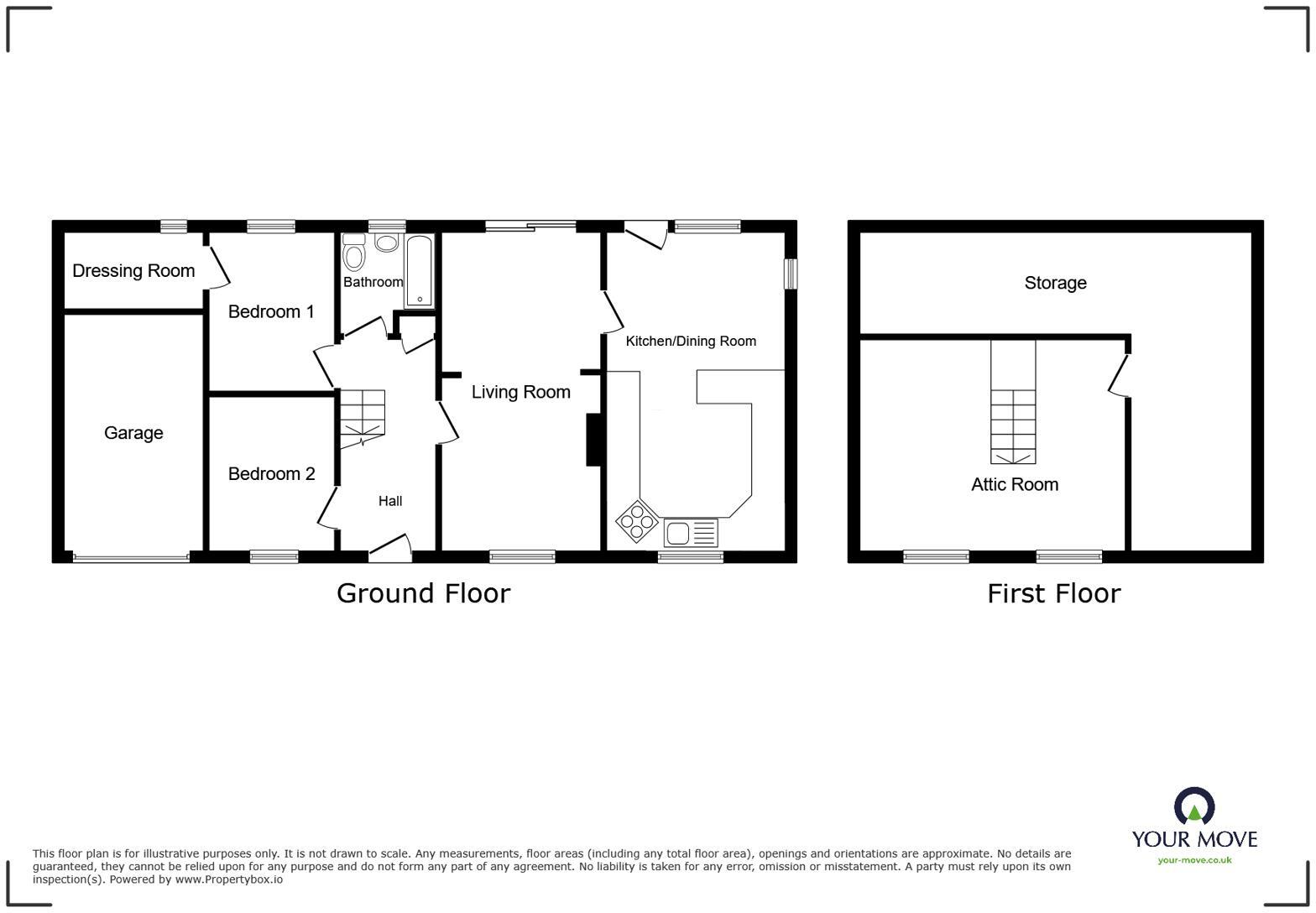 Churchill Drive, Moresby Parks, Whitehaven, Cumbria, CA28 floorplan