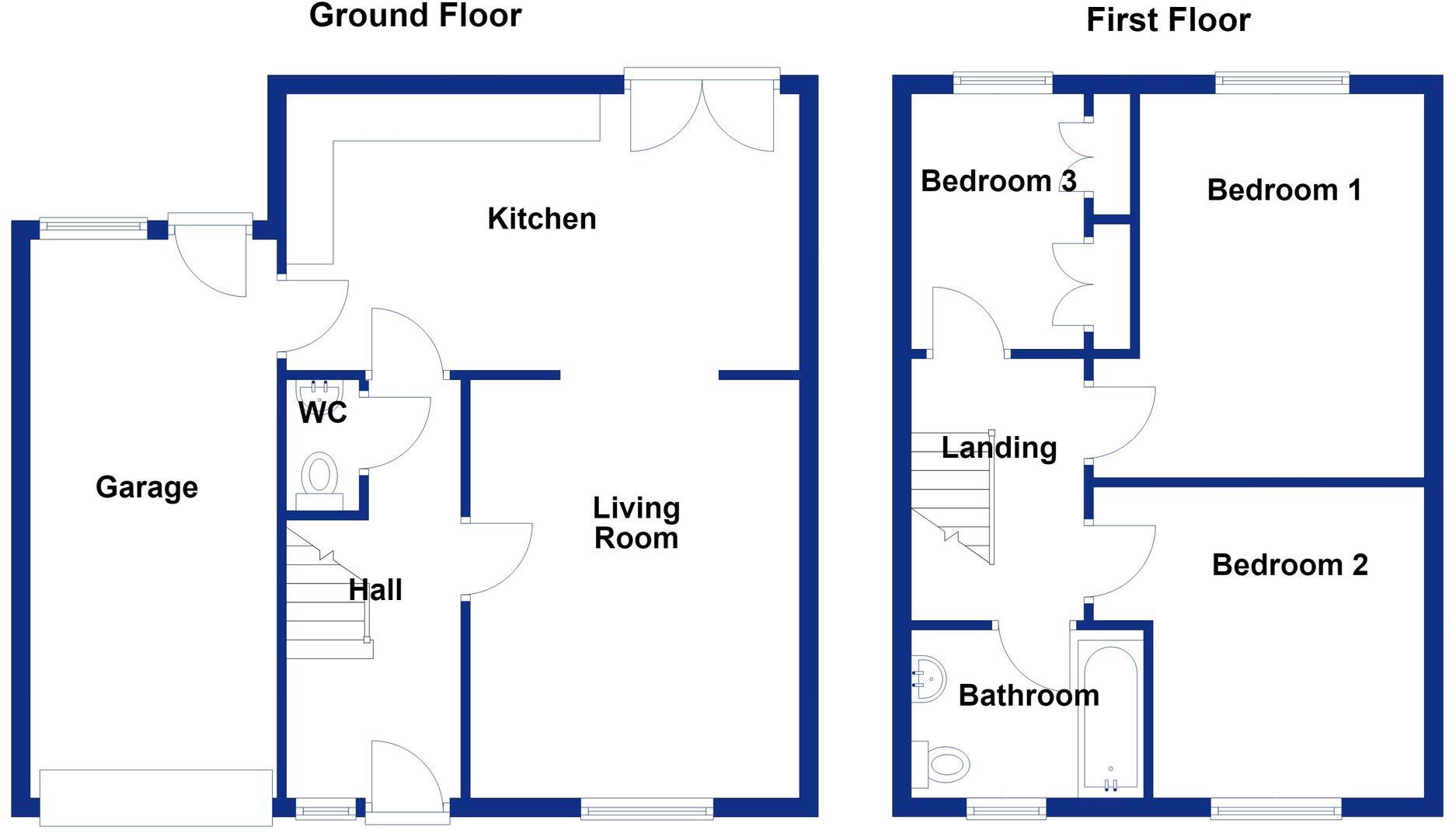Mill Gardens, Great Harwood, BB6 floorplan