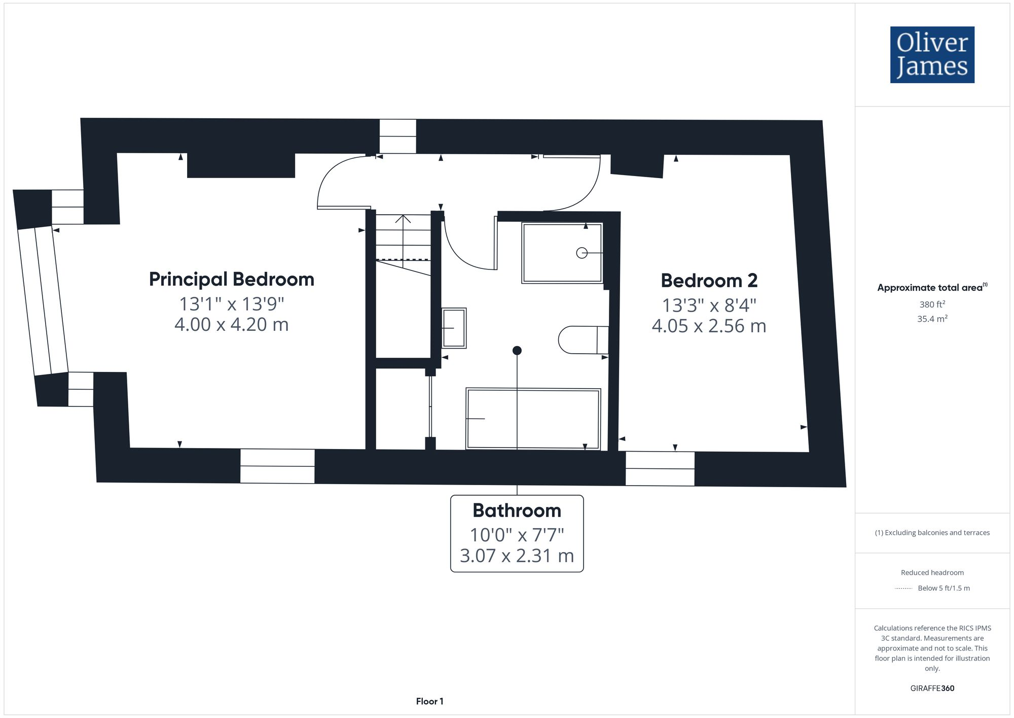 19, Blenheim Road, Ramsey, Cambridgeshire. floorplan