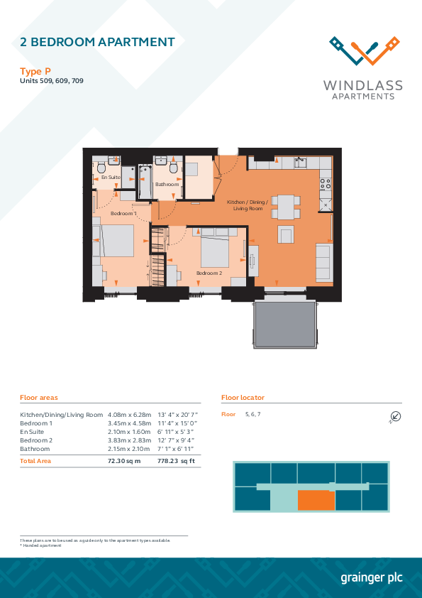 Windlass Apartments, Tottenham Hale London N17 floorplan