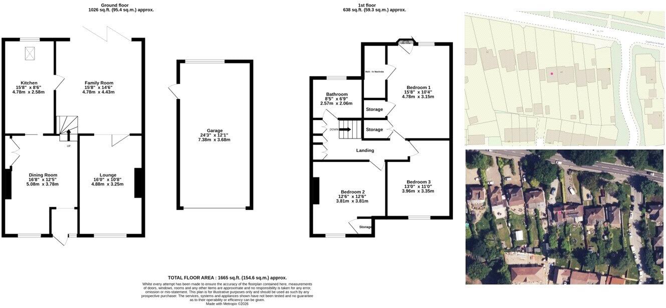 Copthorne Road, Felbridge, West Sussex, RH19 floorplan