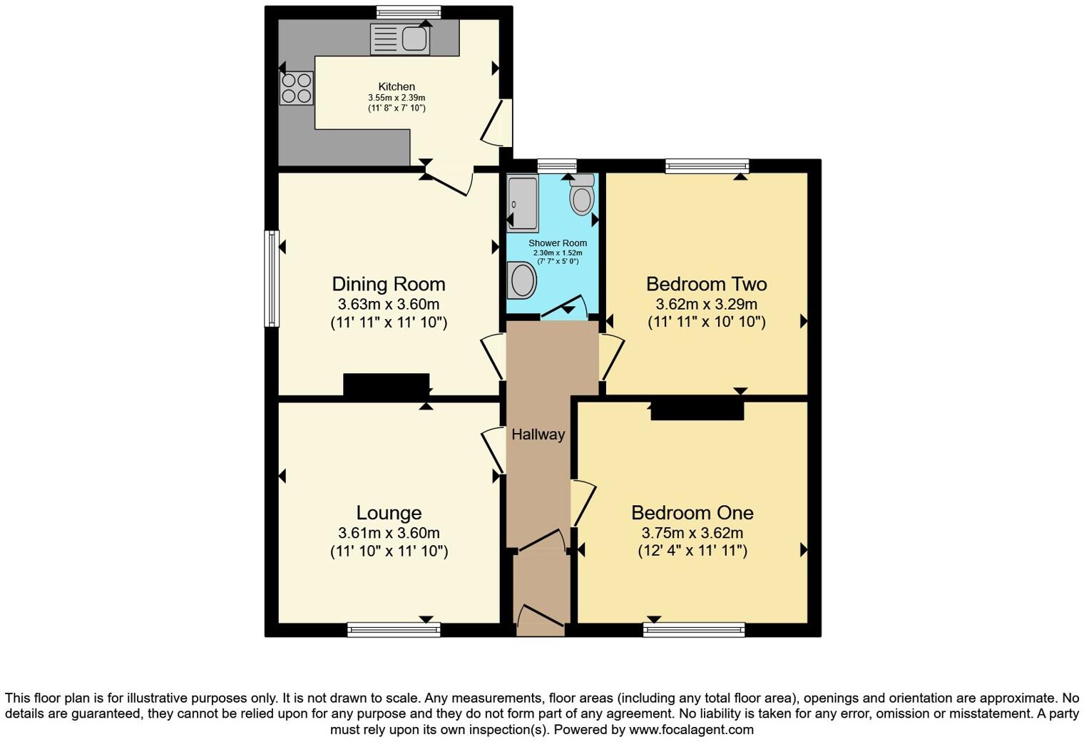 Weeth Road, Camborne, Cornwall, TR14 floorplan
