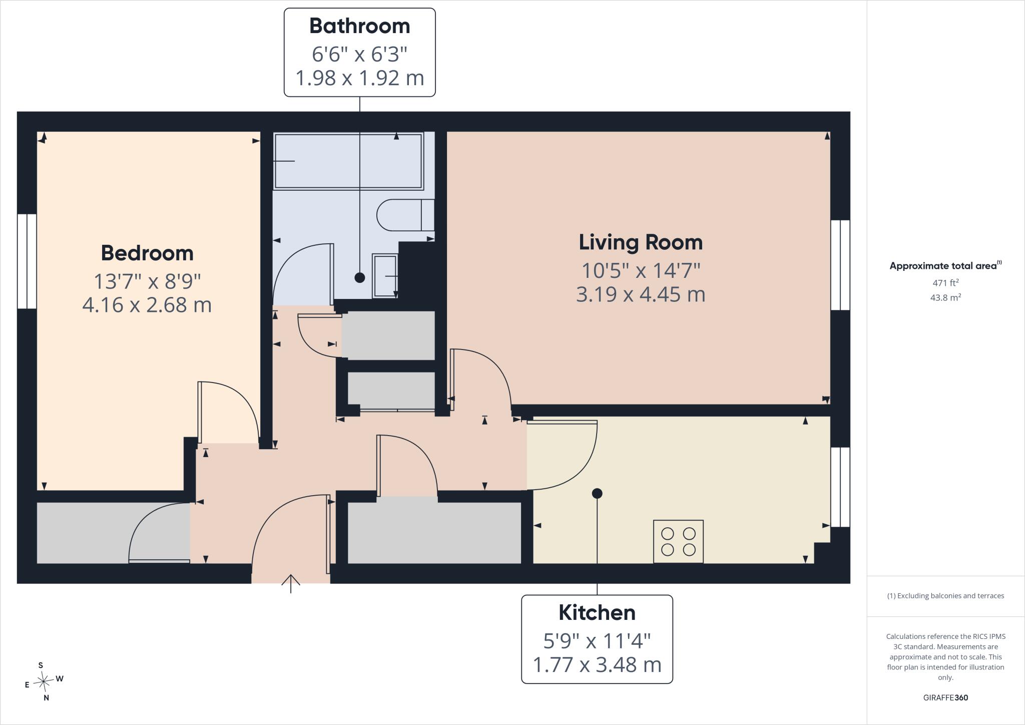Axiom Avenue, Peterborough, PE3 7EJ floorplan
