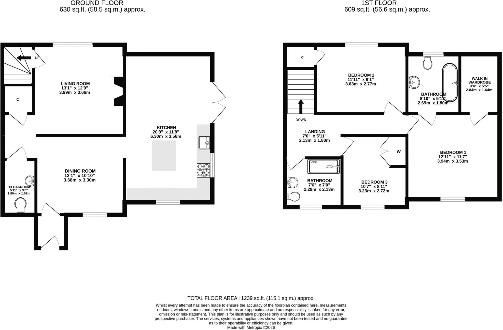 The Street, Taverham, Norwich floorplan