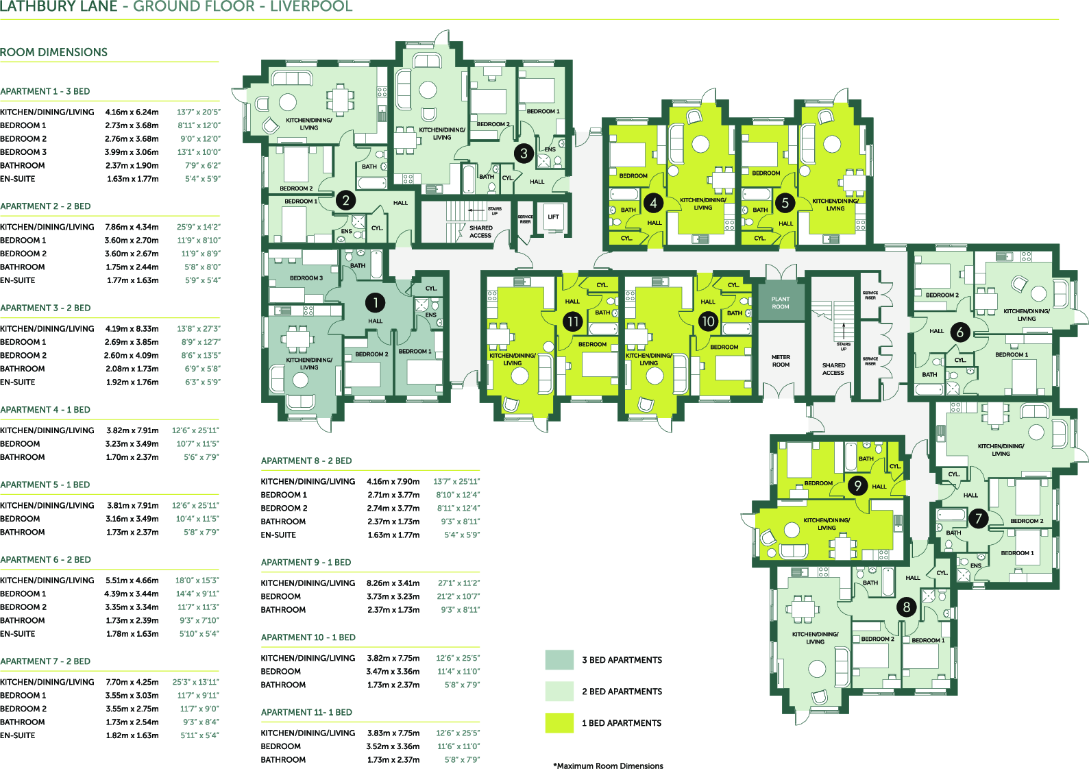 4, Lathbury Lane, Liverpool, L17 2BD floorplan