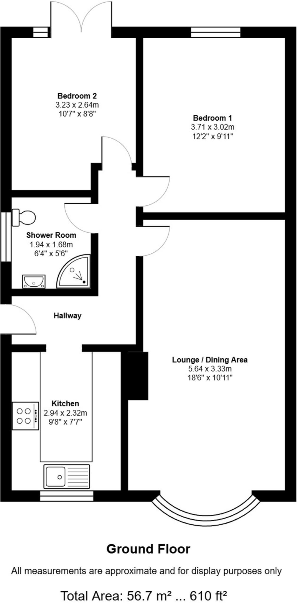Eagle Crescent, Eccleshall, ST21 floorplan
