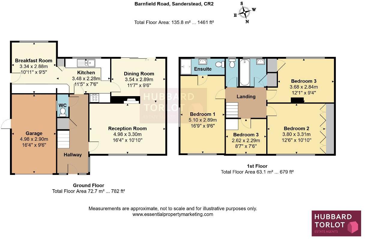 Barnfield Road, Sanderstead, Surrey, CR2 0EZ floorplan