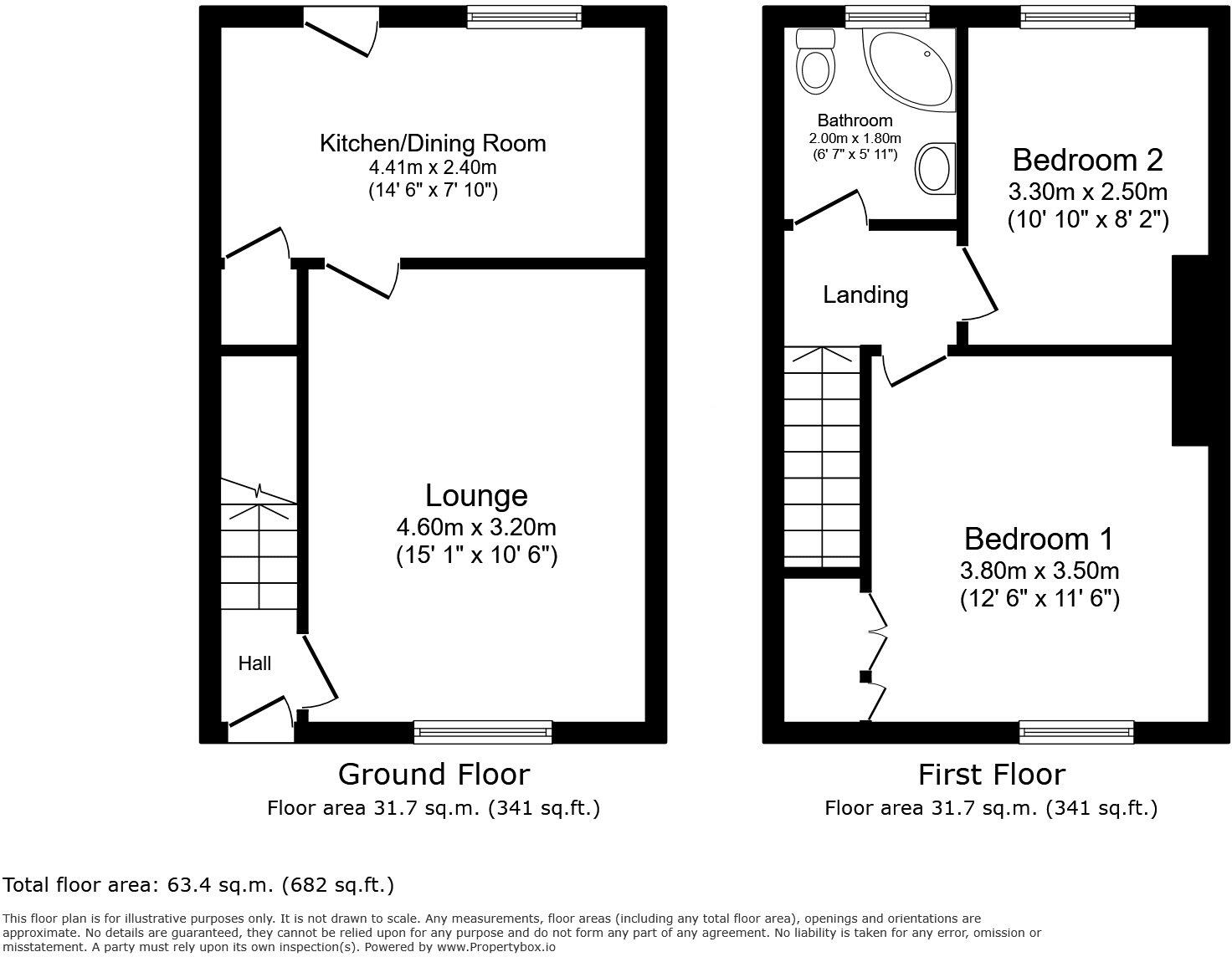 Bertha Street, Ferryhill, County Durham, DL17 floorplan
