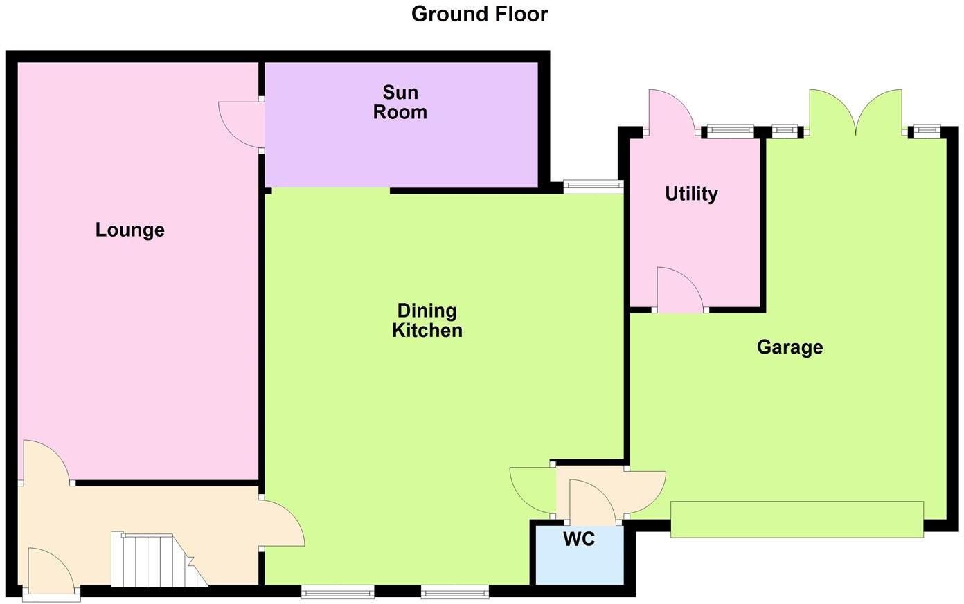 Monsell Drive, Aylestone floorplan