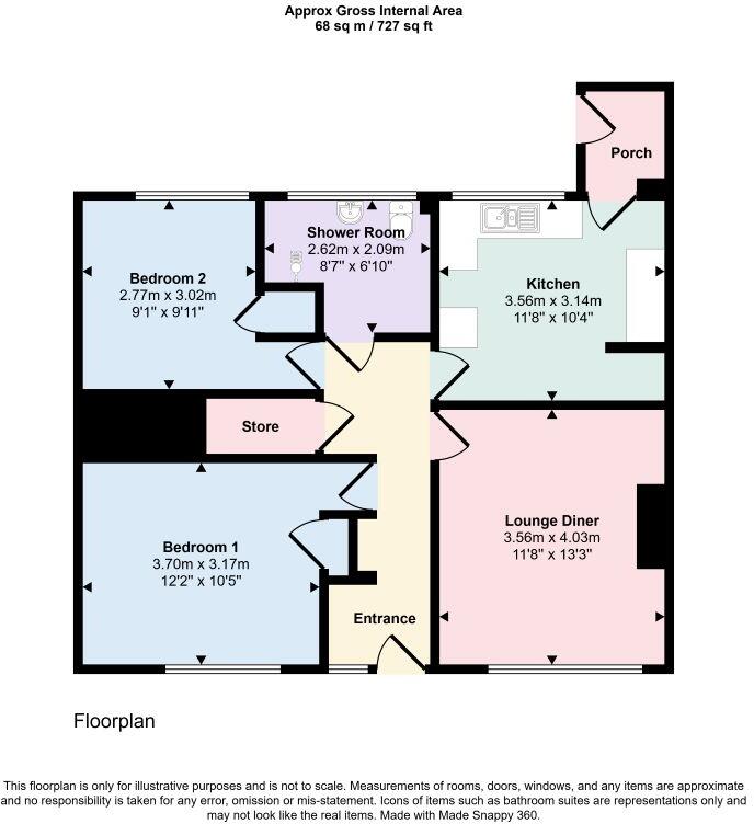 27 Maesglas, Tondu, Bridgend, Mid Glamorgan, CF32 9JZ floorplan