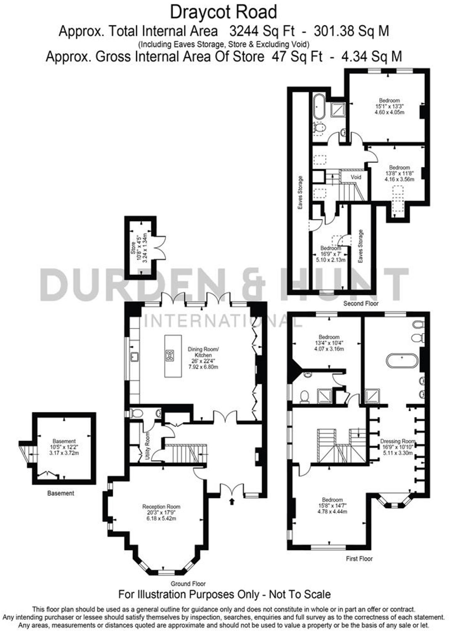 Draycot Road, London, E11 floorplan