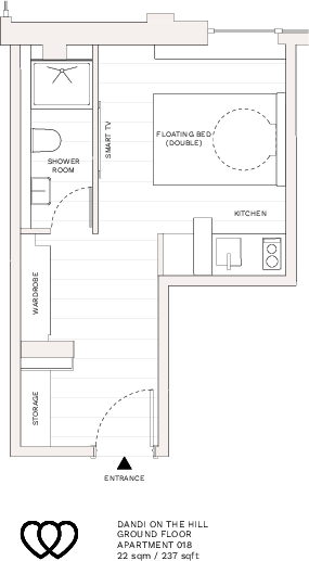 The Heights, Lowlands Road, Harrow floorplan