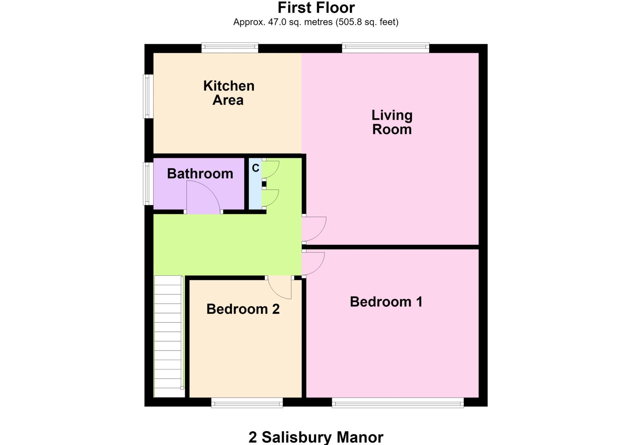 Salisbury Manor  Leigh On Sea floorplan
