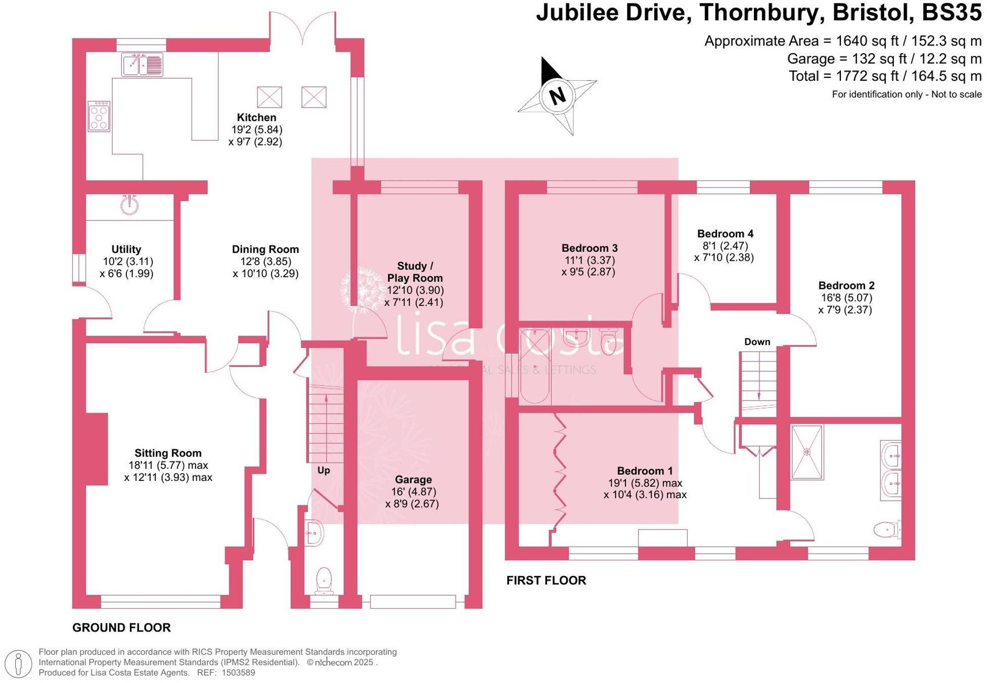 Jubilee Drive, Thornbury, BS35 floorplan