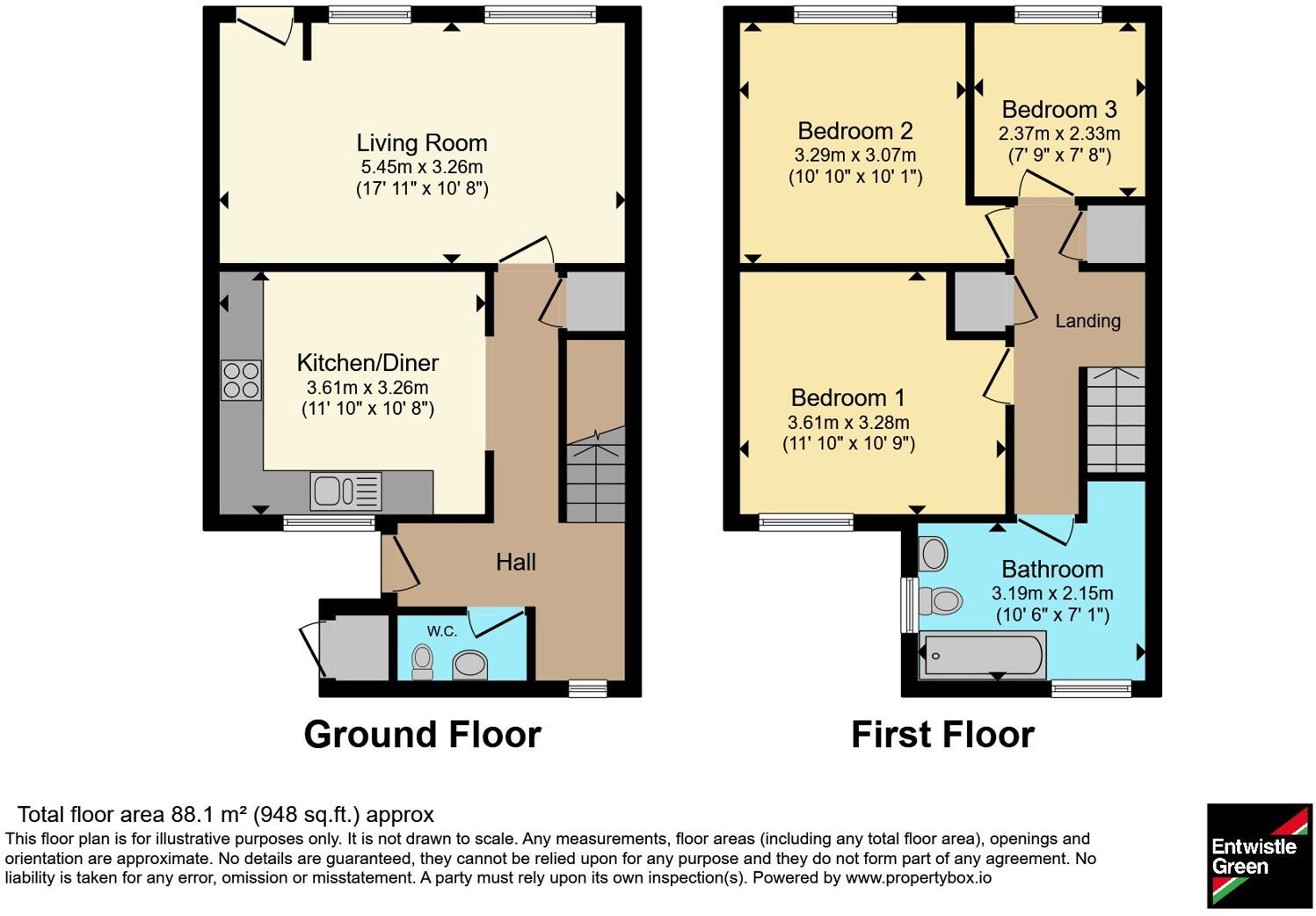 Hughes Street, Everton, Liverpool, Merseyside, L6 floorplan