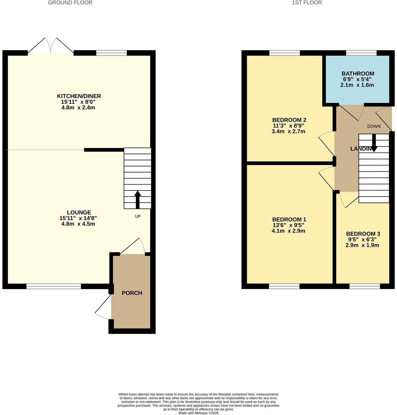 Jackson Gardens, Denton, Manchester, Greater Manchester, M34 floorplan
