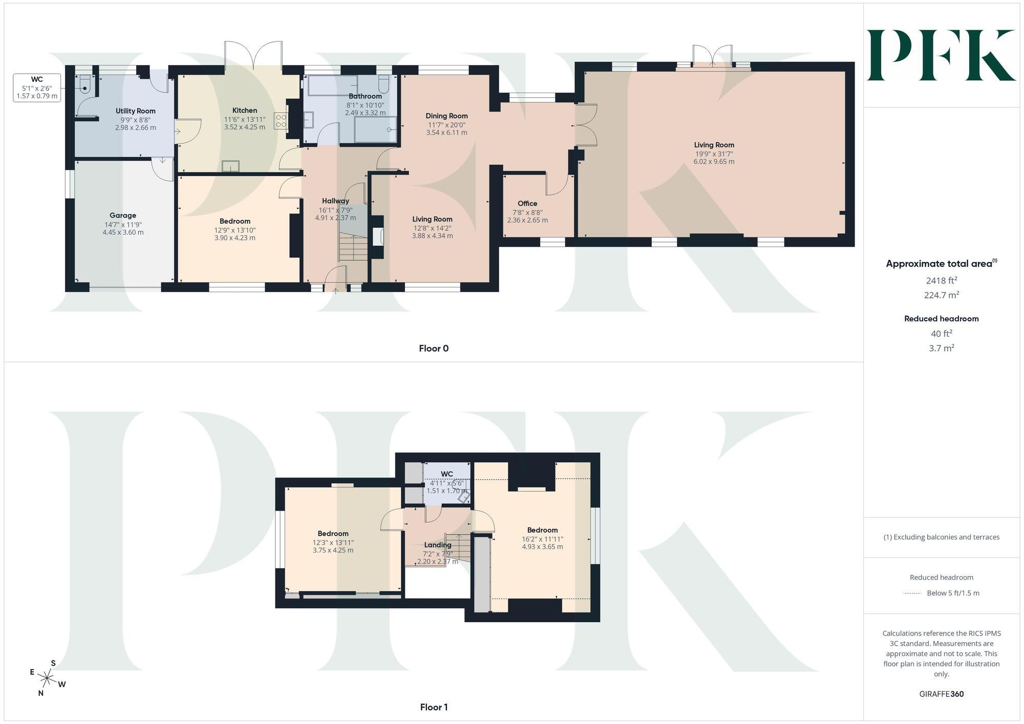 Greenlands Road, Dearham, CA15 floorplan