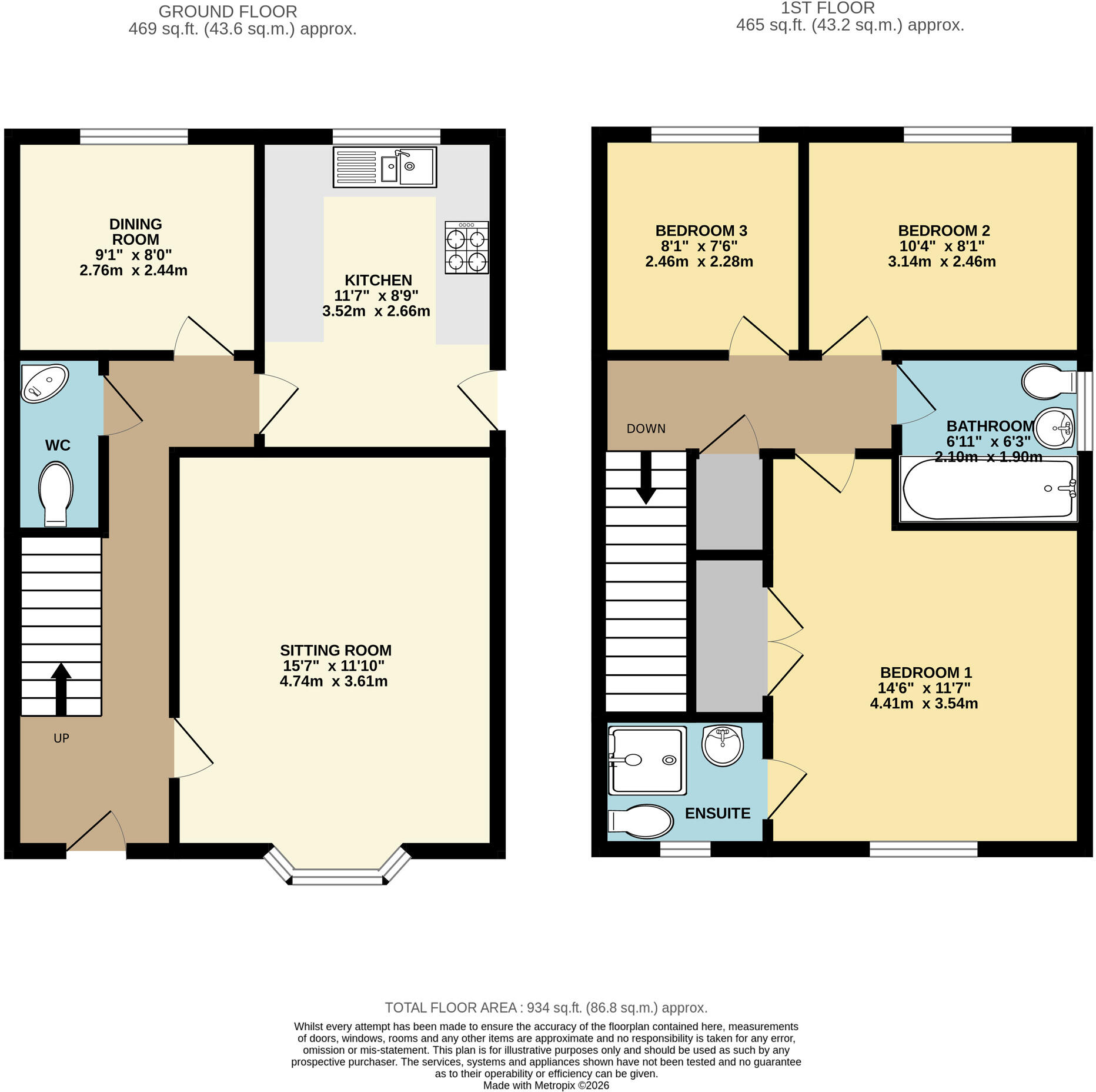 Staniwells Drive, Broughton, Brigg, Lincolnshire floorplan