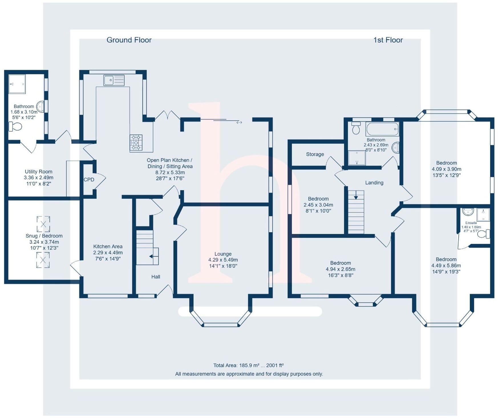 Priory Road, West Kirby, CH48 floorplan