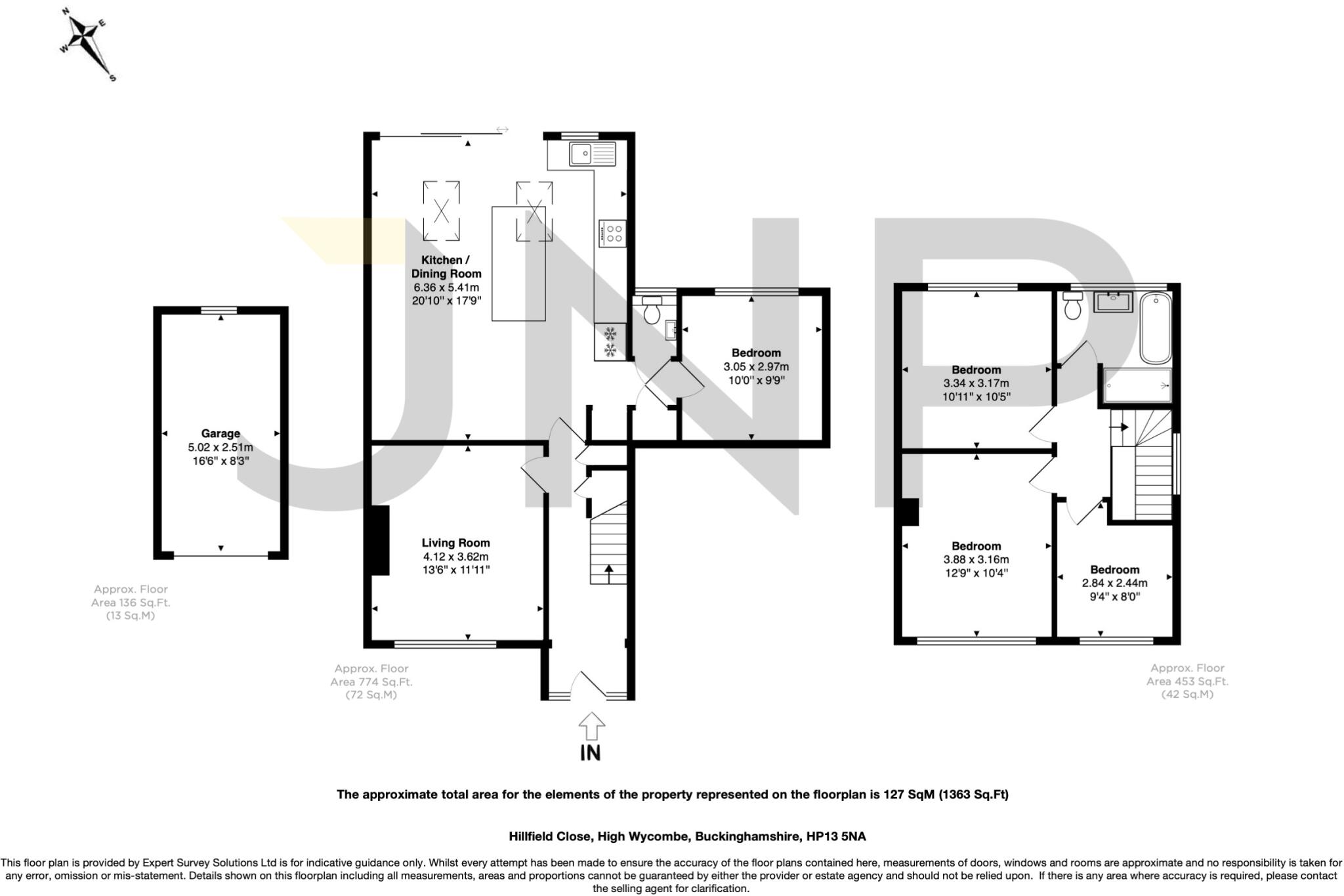 Hillfield Close, High Wycombe, Buckinghamshire, HP13 floorplan