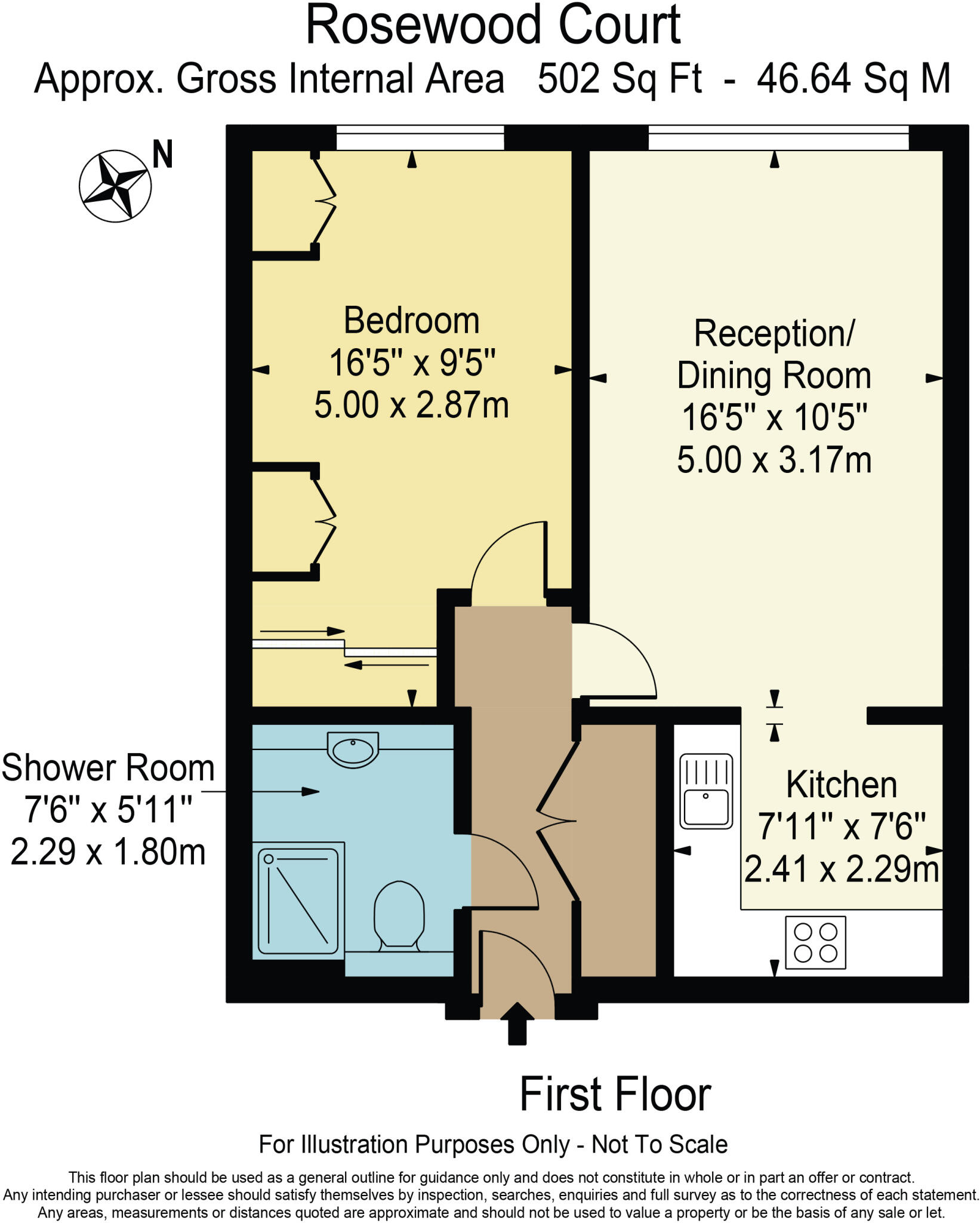 Rosewood Court, Chadwell Heath Lane, Chadwell Heath, RM6 floorplan