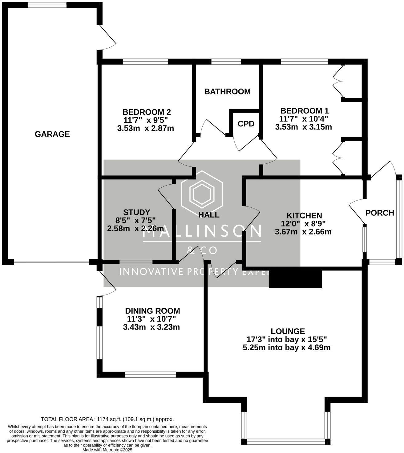 Greenside, Hoylandswaine, Sheffield, S36 7JH floorplan